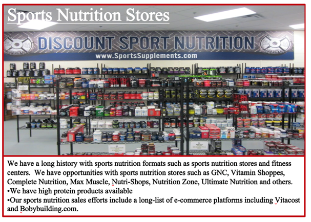 Sports Nutrition Stores